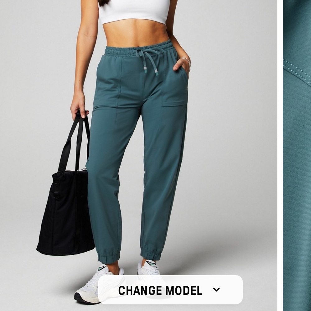 Fabletics The One Jogger in Storm Slate - Size L - Picture 10 of 10